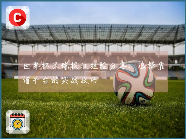 世界杯买球投注经验分享：选择靠谱平台的实战技巧